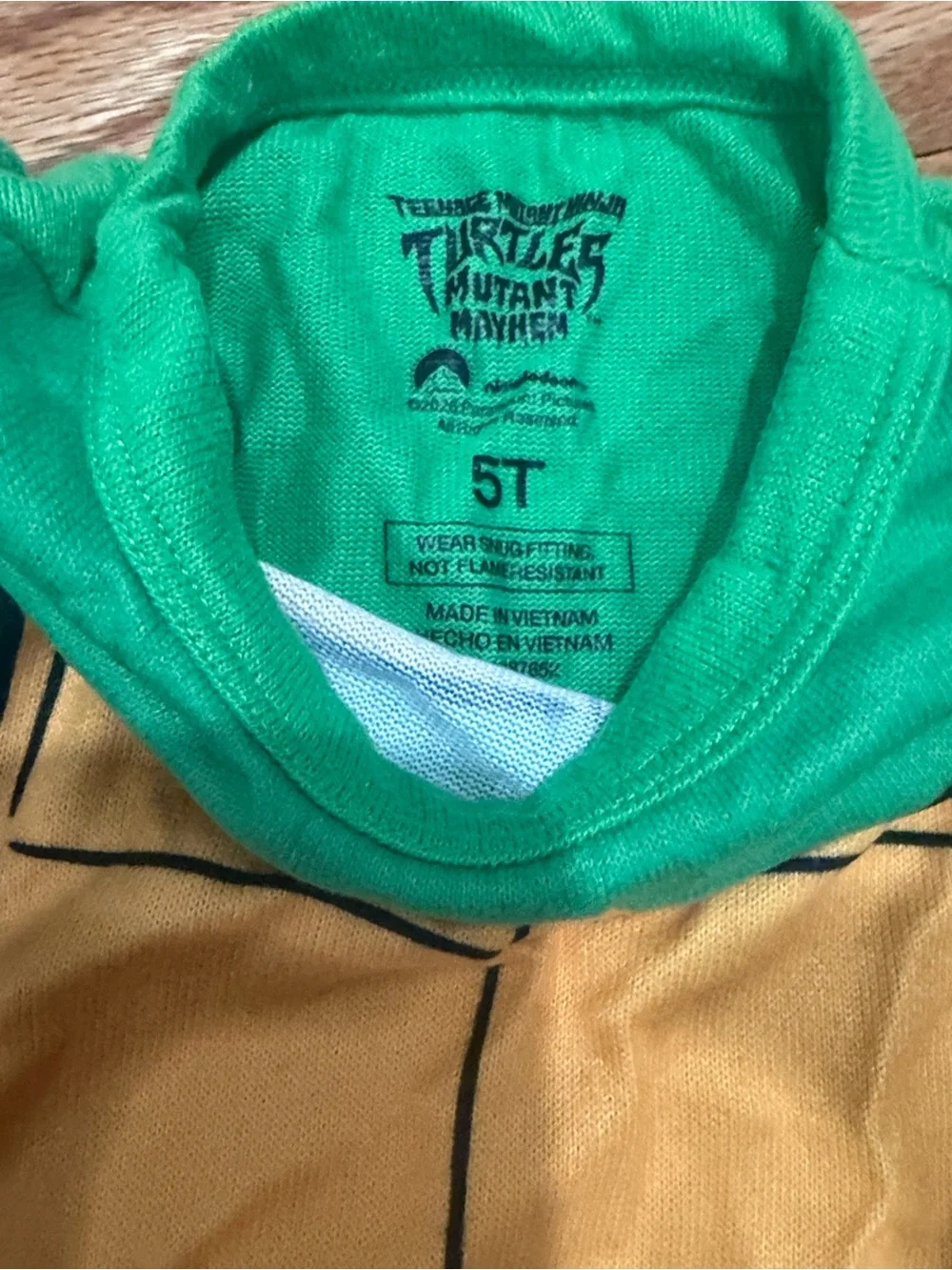 Toddler Boy Ninja Turtles Pajamas 5T Brand New (Runs a Little Small)